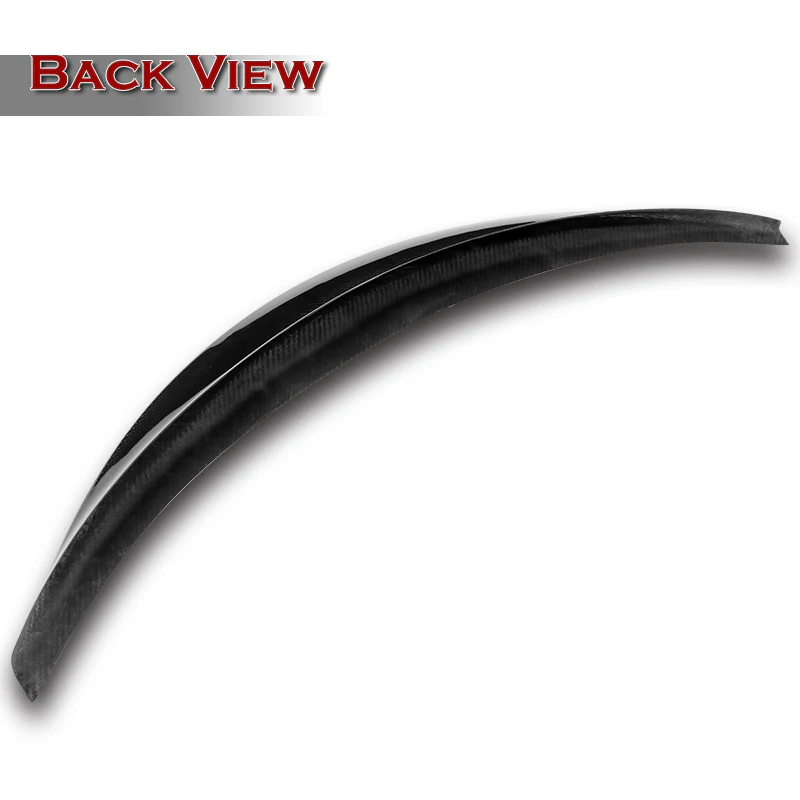 VIP-Style Rear Trunk Lip Duckbill Spoiler Wing For 2020-2024 Tesla Model Y -Real Carbon Fiber - Image 4