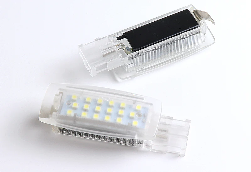 Volkswagen Golf / GTI / Eos / Jetta White 18-SMD LED Vanity Mirror Lamp Lights - Image 3