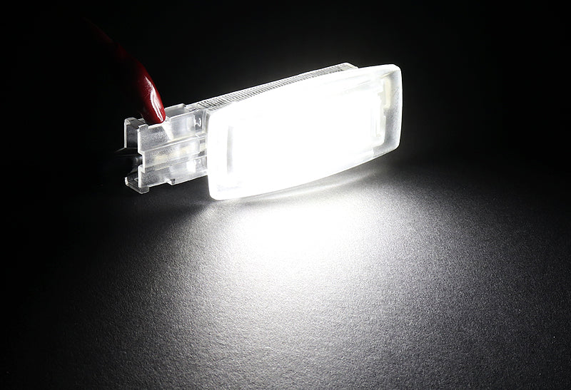 Volkswagen Golf / GTI / Eos / Jetta White 18-SMD LED Vanity Mirror Lamp Lights - Image 4