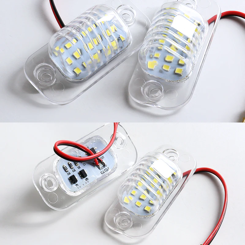 Volkswagen Golf MK3 / Polo 3 /  Classic / Variant SEAT White SMD LED License Plate Lights (2pcs) - Image 4