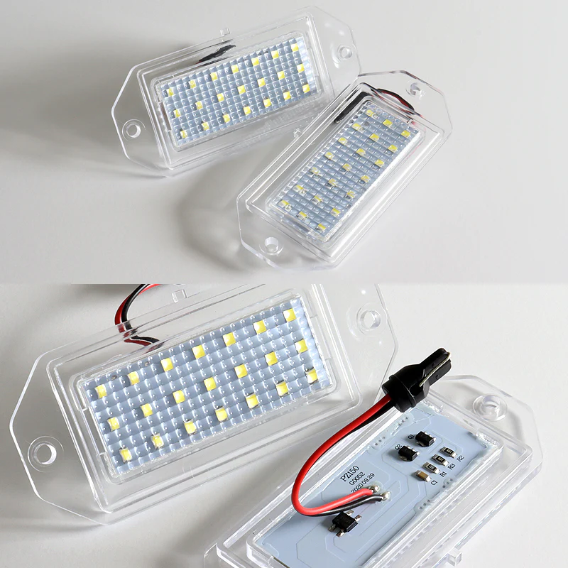 Volvo 850 940 960 S90 Saloon Xenon White SMD LED License Plate Lights (2pcs) - Image 4