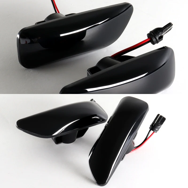 Volvo S60 S80 V70 XC70 XC90 Amber LED Turn Signal Front Side Marker Lights -Smoked Lens - Image 4
