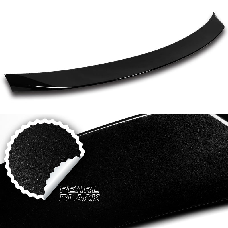 W-Power ABS AR-Style Rear Trunk Lip Duckbill Spoiler Wing For 2012-2015 Honda Civic Sedan 4DR -Pearl Black - Image 3