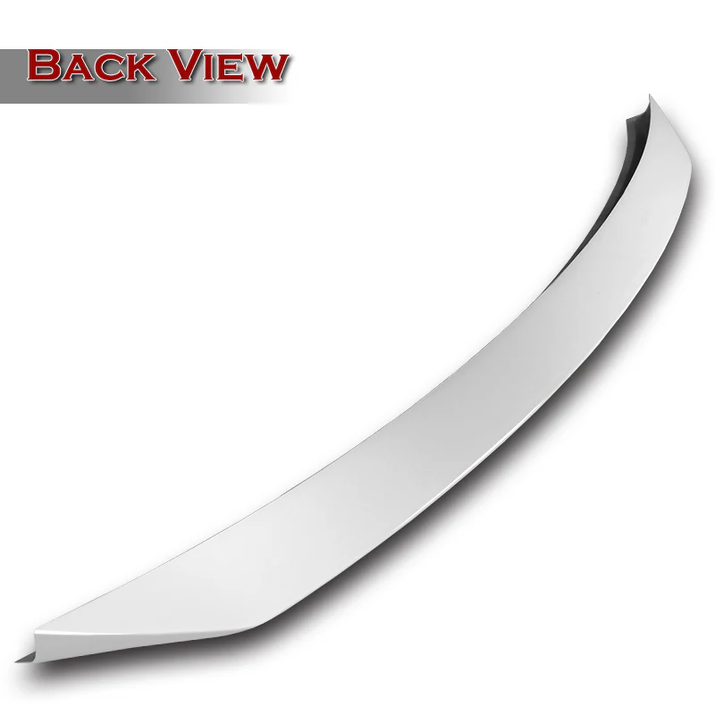 W-Power ABS AR-Style Rear Trunk Lip Duckbill Spoiler Wing For 2012-2015 Honda Civic Sedan 4DR -Pearl White - Image 2
