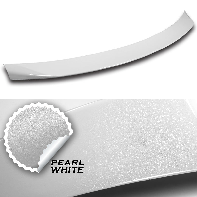 W-Power ABS AR-Style Rear Trunk Lip Duckbill Spoiler Wing For 2012-2015 Honda Civic Sedan 4DR -Pearl White - Image 3