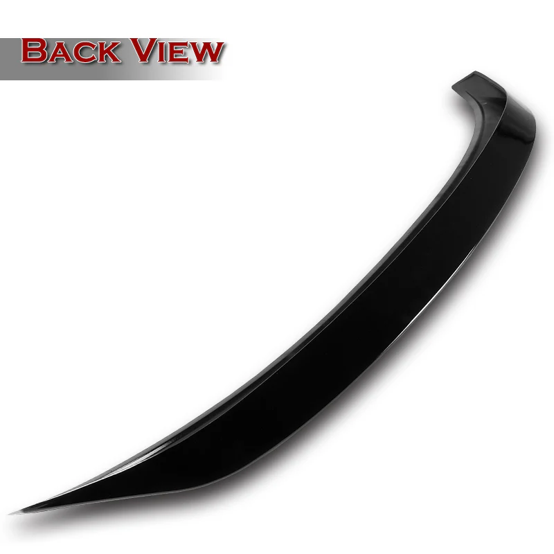 W-Power ABS AR-Style Rear Trunk Lip Spoiler Wing For 2014-2020 Lexus IS-Series Sedan 4DR -Pearl Black - Image 2