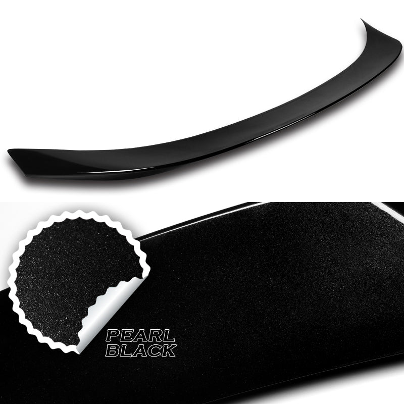 W-Power ABS AR-Style Rear Trunk Lip Spoiler Wing For 2014-2020 Lexus IS-Series Sedan 4DR -Pearl Black - Image 3