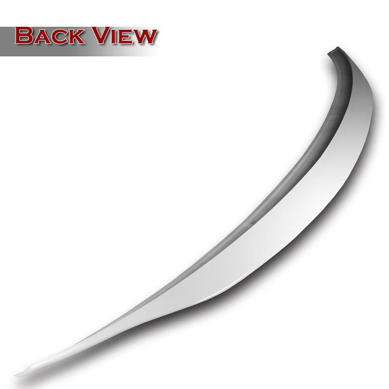 W-Power ABS B-Style Rear Trunk Lip Duckbill Spoiler Wing For 2015-2021 Mercedes-Benz C-Class W205 Sedan -Pearl White - Image 2