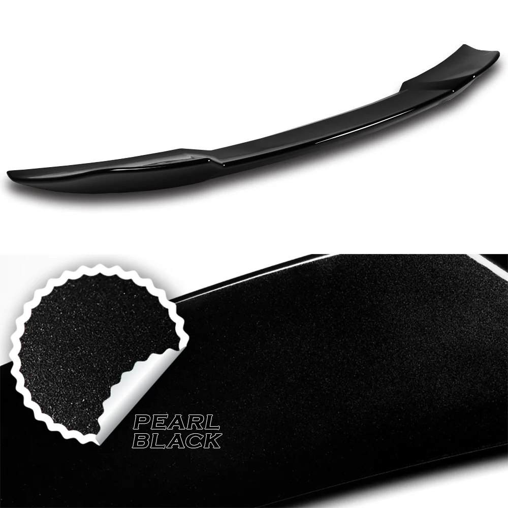 W-Power ABS F-Style Rear Trunk Lip Duckbill Spoiler Wing For 2021 - 2025 Lexus IS-Series -Pearl Black - Image 2