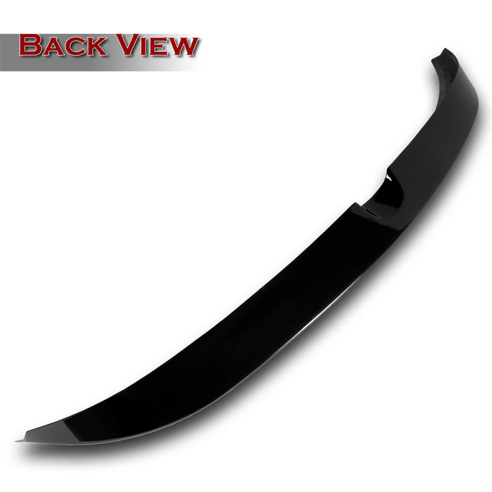 W-Power ABS OE-Style Rear Trunk Lip Duckbill Spoiler Wing For 2013 - 2017 Honda Accord 4-DR/Sedan -Pearl Black - Image 4