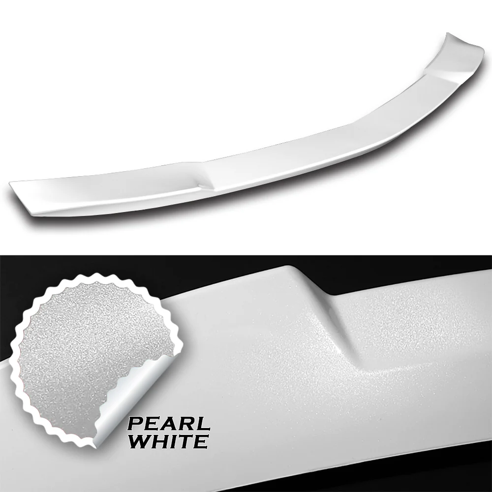 W-Power ABS OE-Style Rear Trunk Lip Duckbill Spoiler Wing For 2013 - 2017 Honda Accord 4-DR/Sedan -Pearl White - Image 2