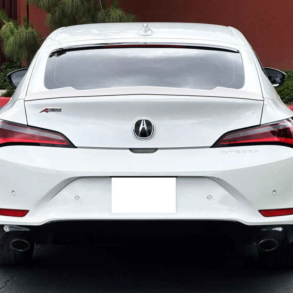 W-Power ABS OE-Style Rear Trunk Lip Duckbill Spoiler Wing For 2013 - 2017 Honda Accord 4-DR/Sedan -Pearl White - Image 7
