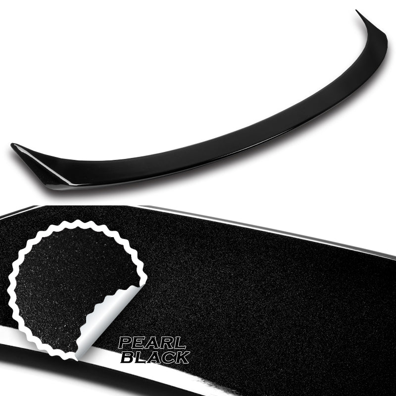 W-Power ABS OE-Style Rear Trunk Lip Duckbill Spoiler Wing For 2018-2024 Toyota Camry Sedan -Pearl Black - Image 3