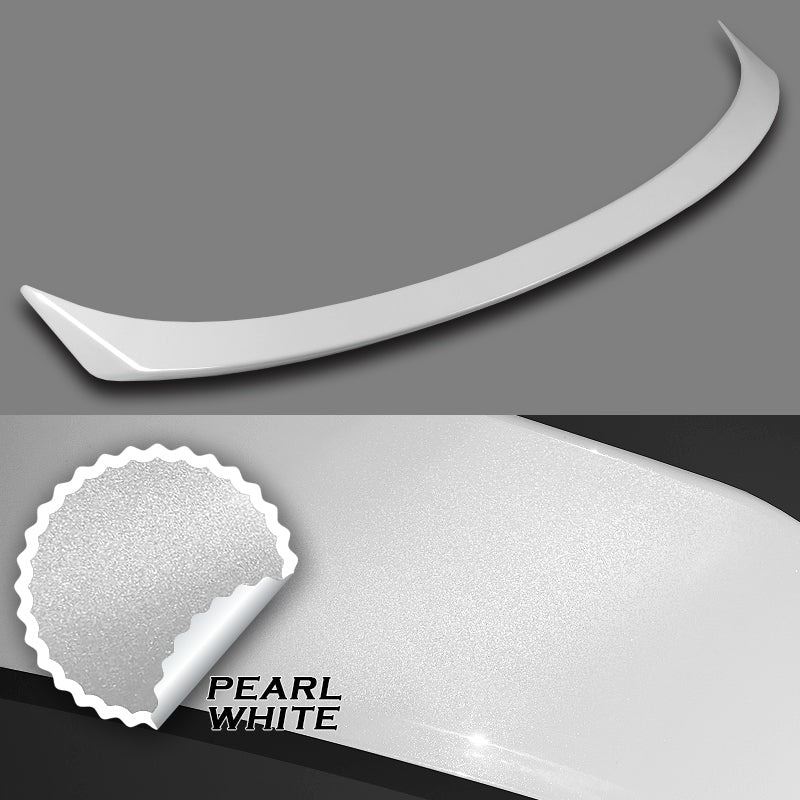 W-Power ABS OE-Style Rear Trunk Lip Duckbill Spoiler Wing For 2018-2024 Toyota Camry Sedan -Pearl White - Image 3