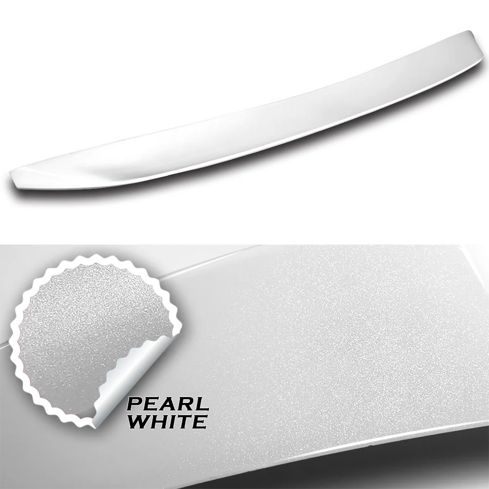 W-Power ABS OE-Style Rear Trunk Lip Duckbill Spoiler Wing For 2023 - 2026 Honda Accord 4DR/Sedan -Pearl White - Image 2