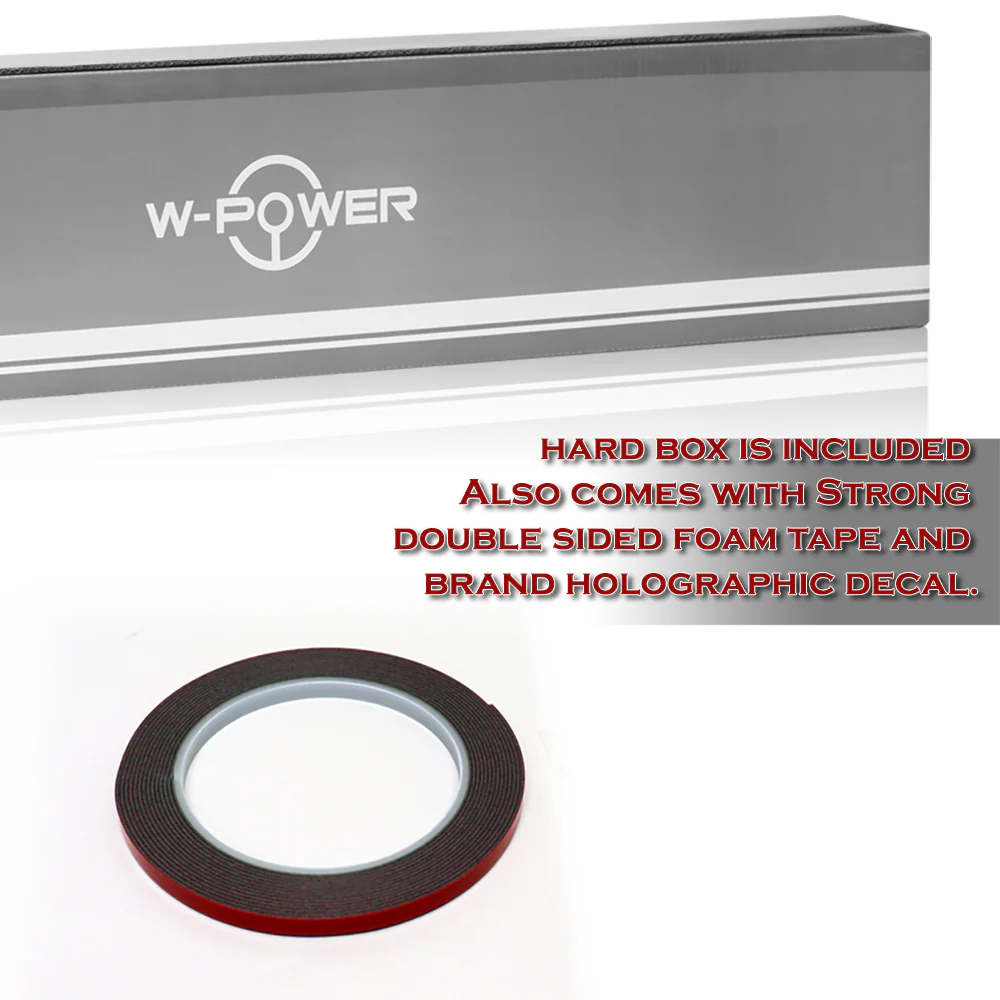 W-Power ABS OE-Style Rear Trunk Lip Duckbill Spoiler Wing For 2023 - 2026 Honda Accord 4DR/Sedan -Pearl White - Image 3