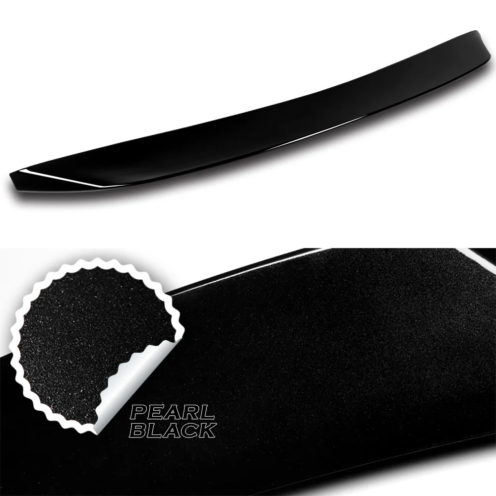 W-Power ABS OE-Style Rear Trunk Lip Duckbill Spoiler Wing For 2023 - 2026 Honda Accord 4DR/Sedan -Pearl Black - Image 3