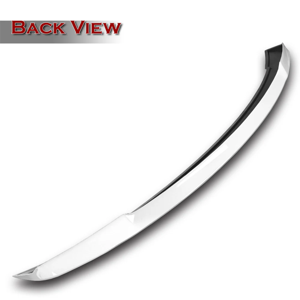 W-Power ABS STP-Style Rear Trunk Lip Duckbill Spoiler Wing For 2013-2018 Acura ILX -Pearl White - Image 4