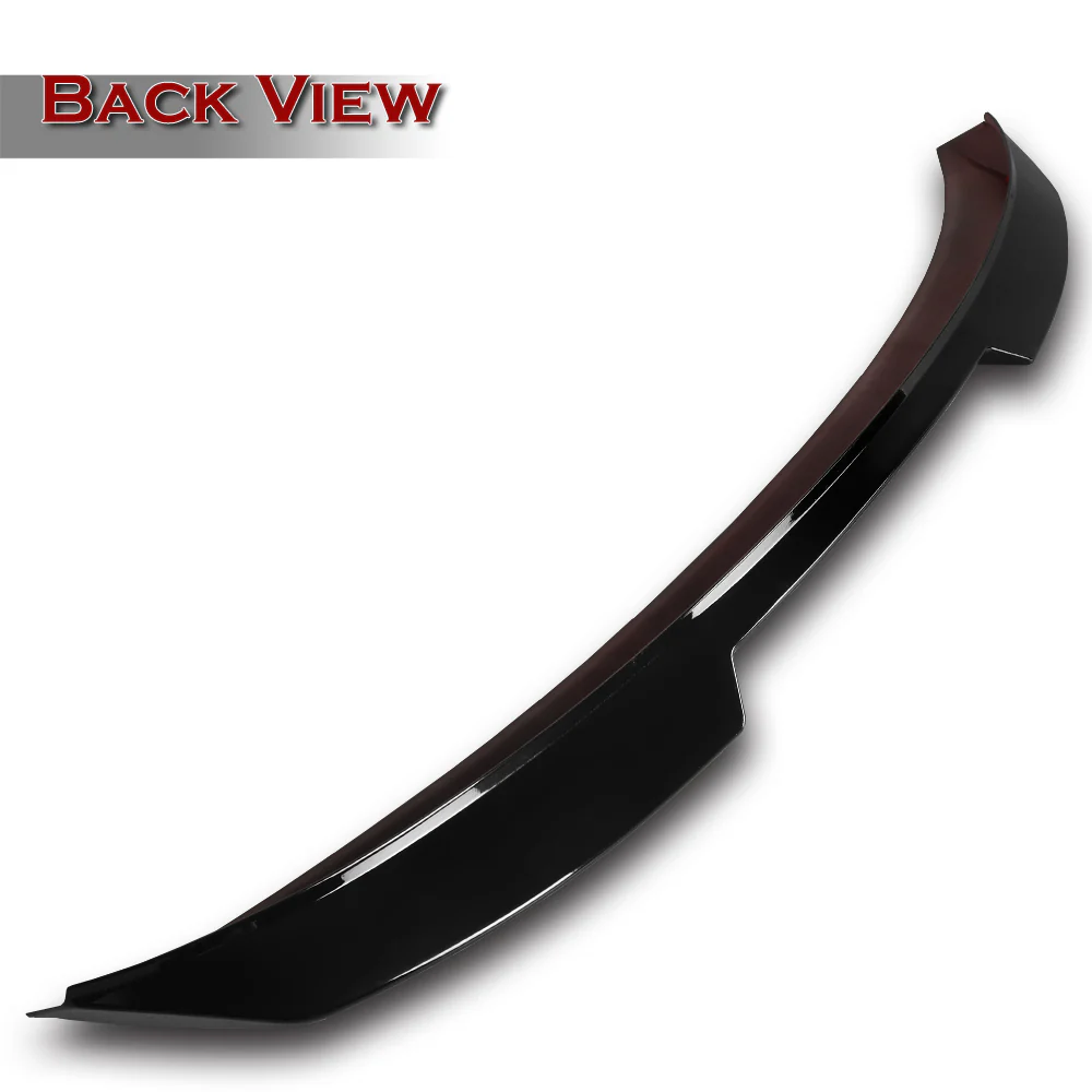 W-Power ABS STP-Style Rear Trunk Lip Duckbill Spoiler Wing For 2022 - 2026 Honda Civic 4-DR/Sedan -Pearl Black - Image 3