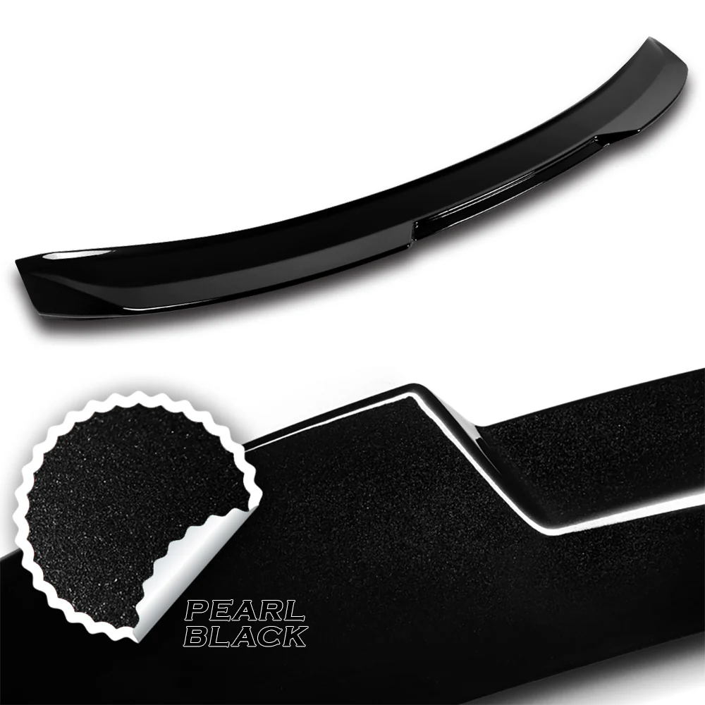 W-Power ABS STP-Style Rear Trunk Lip Duckbill Spoiler Wing For 2023 - 2026 Honda Accord 4-DR/Sedan -Pearl Black - Image 2