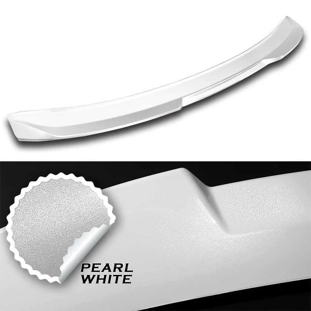 W-Power ABS STP-Style Rear Trunk Lip Duckbill Spoiler Wing For 2023 - 2026 Honda Accord 4-DR/Sedan -Pearl White - Image 2