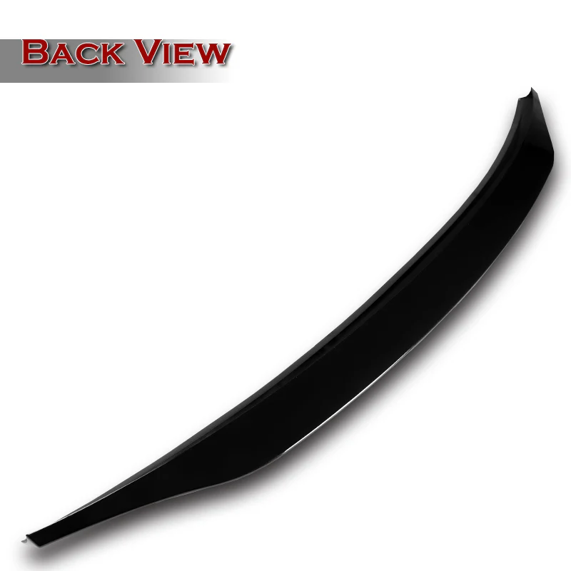W-Power ABS STP-Style Rear Trunk Lip Spoiler Wing For 2006-2013 Lexus IS250 IS350 ISF -Pearl Black - Image 2