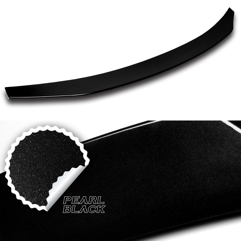 W-Power ABS STP-Style Rear Trunk Lip Spoiler Wing For 2006-2013 Lexus IS250 IS350 ISF -Pearl Black - Image 3