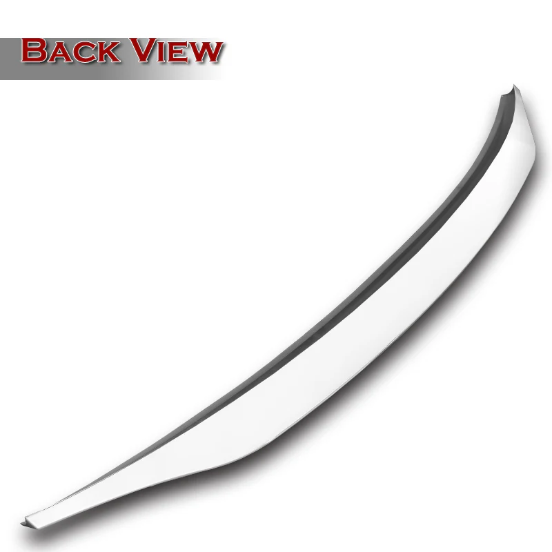 W-Power ABS STP-Style Rear Trunk Lip Spoiler Wing For 2006-2013 Lexus IS250 IS350 ISF -Pearl White - Image 2