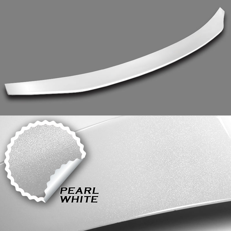 W-Power ABS STP-Style Rear Trunk Lip Spoiler Wing For 2006-2013 Lexus IS250 IS350 ISF -Pearl White - Image 3
