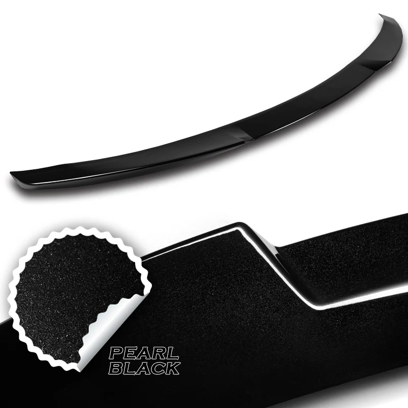 W-Power ABS V-Style Rear Trunk Lip Duckbill Spoiler Wing For 2015-2020 Acura TLX -Pearl Black - Image 2