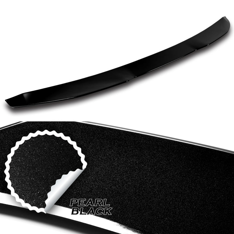 W-Power ABS V-Style Rear Trunk Lip Duckbill Spoiler Wing For 2016-2023 Nissan Maxima -Pearl Black - Image 2