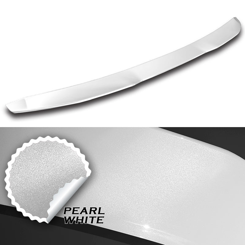 W-Power ABS V-Style Rear Trunk Lip Duckbill Spoiler Wing For 2016-2023 Nissan Maxima -Pearl White - Image 2