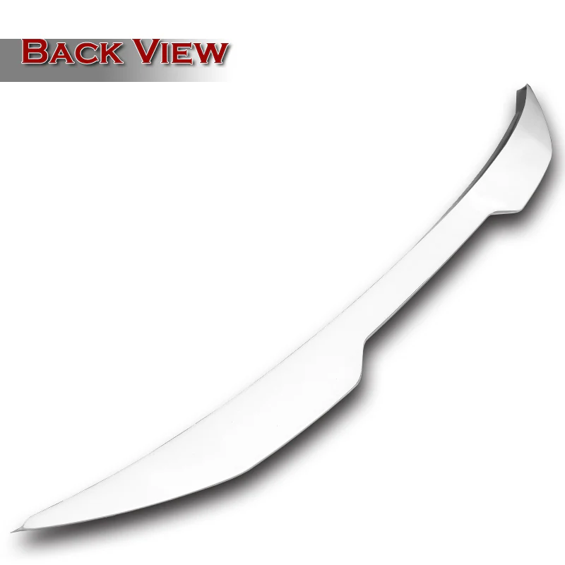 W-Power ABS V-Style Rear Trunk Lip Duckbill Spoiler Wing For 2016-2023 Nissan Maxima -Pearl White - Image 4