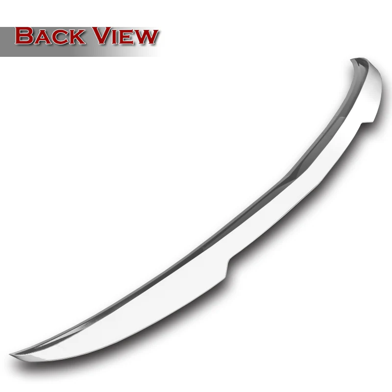 W-Power ABS V-Style Rear Trunk Lip Duckbill Spoiler Wing For 2021-2025 Acura TLX 4-DR / Sedan -Pearl White - Image 4