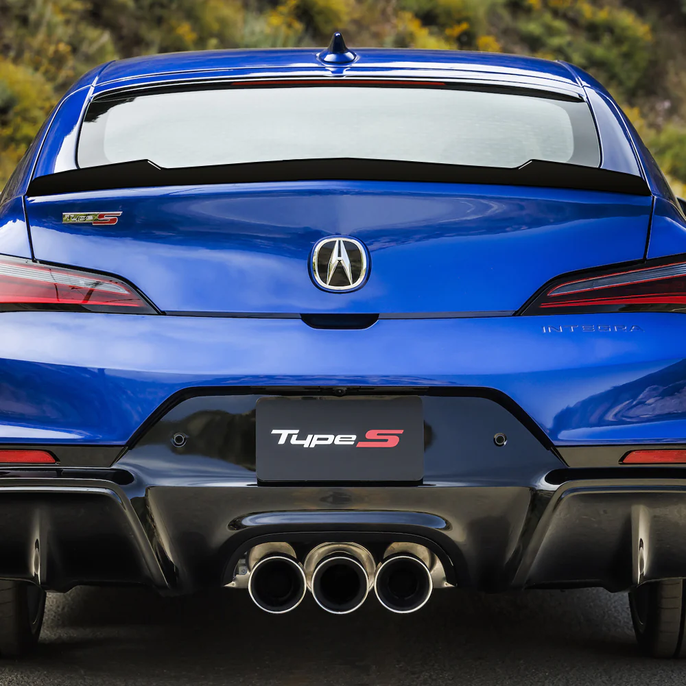 W-Power ABS V-Style Rear Trunk Lip Duckbill Spoiler Wing For 2023 - 2026 Acura Integra -Pearl Black - Image 6