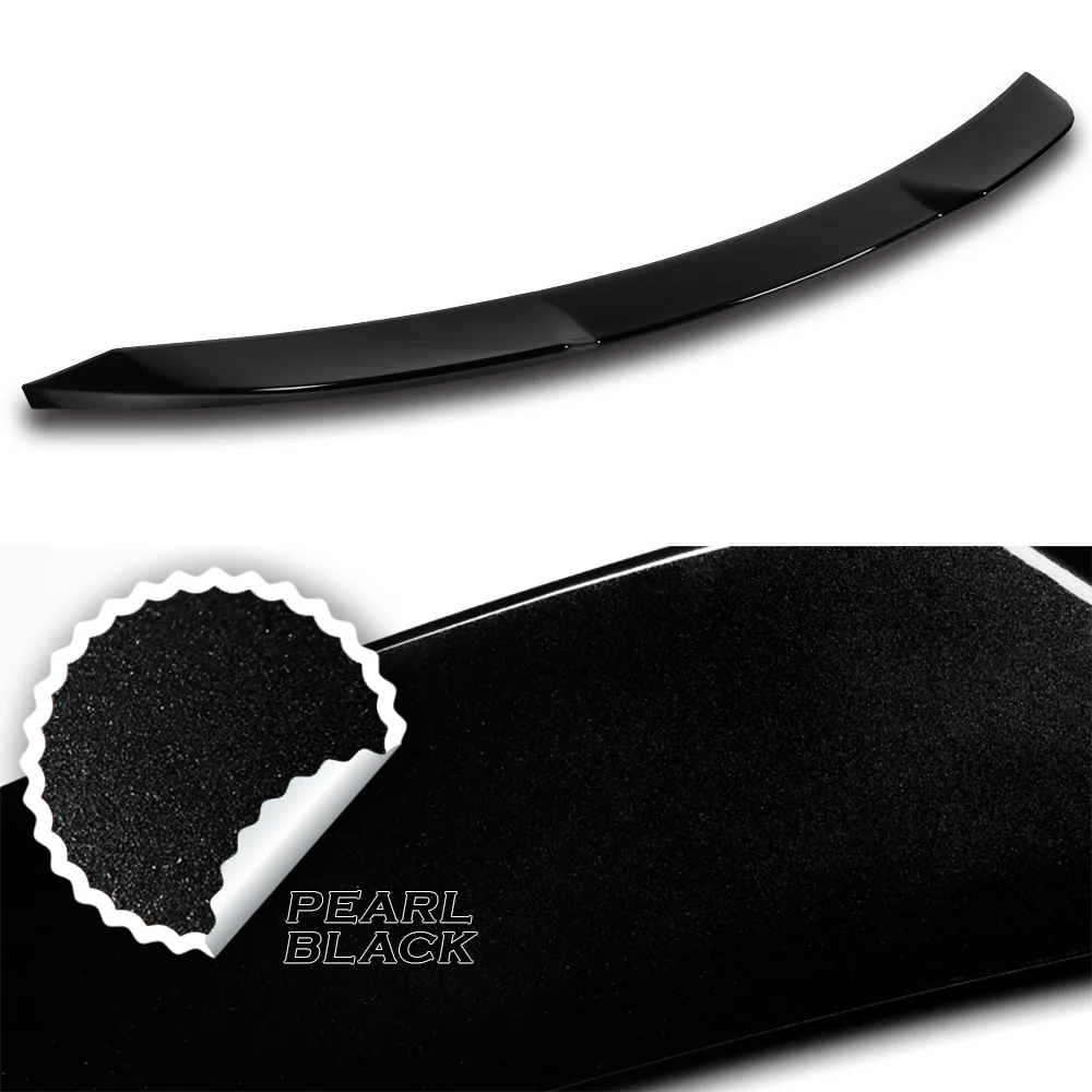 W-Power ABS V-Style Rear Trunk Lip Duckbill Spoiler Wing For 2025 - 2027 Toyota Camry -Pearl Black - Image 2