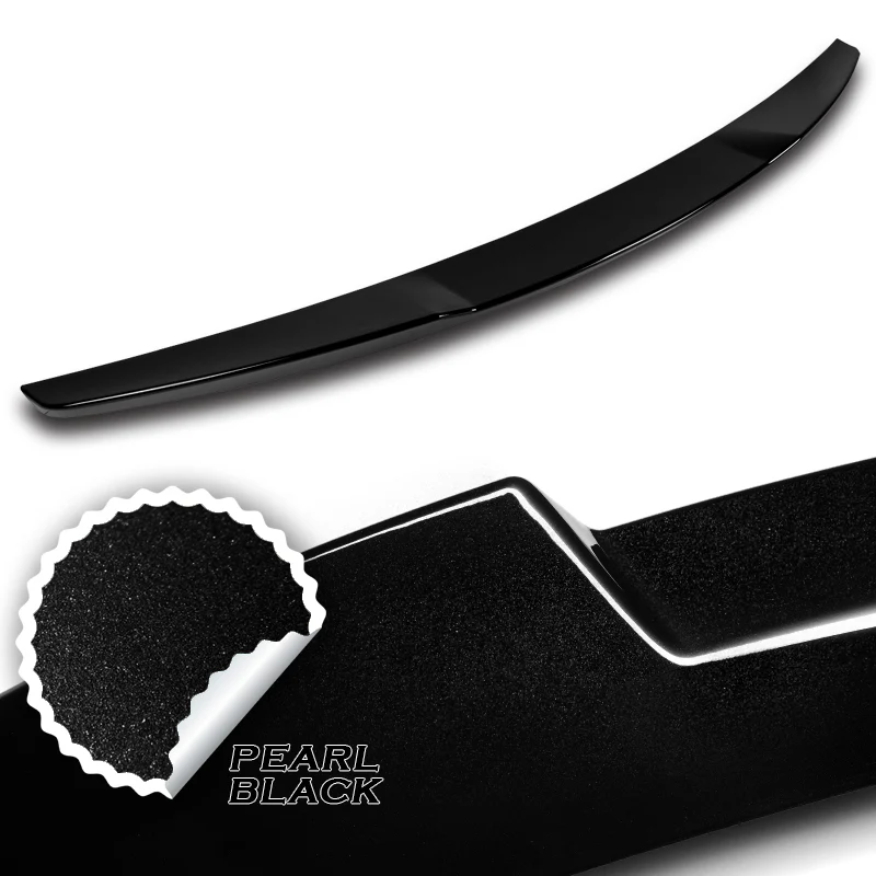 W-Power ABS V-Style Rear Trunk Lip Spoiler Wing For 2007-2015 Infiniti G25 / G35 / G37 Sedan 4DR -Pearl Black - Image 3
