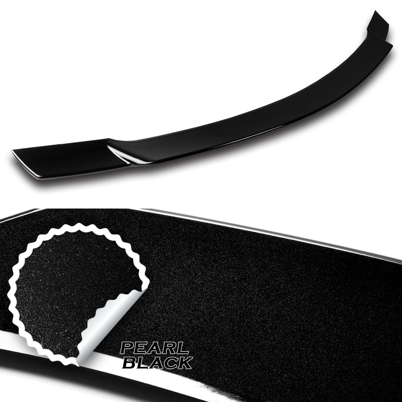 W-Power ABS V-Style Rear Trunk Lip Spoiler Wing For 2008-2014 Mercedes-Benz C-Class W204 -Pearl Black - Image 3