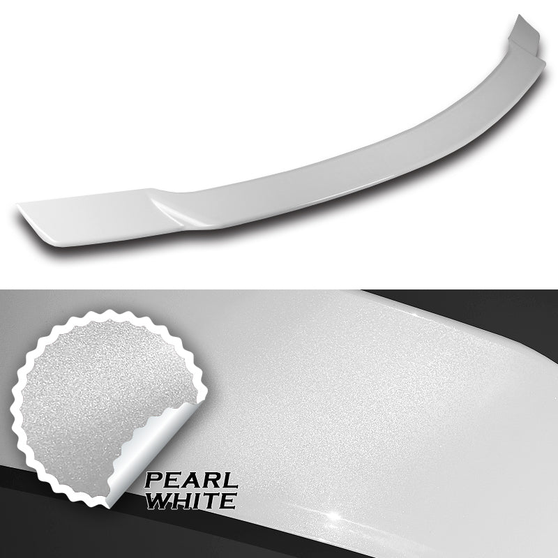 W-Power ABS V-Style Rear Trunk Lip Spoiler Wing For 2008-2014 Mercedes-Benz C-Class W204 -Pearl White - Image 3
