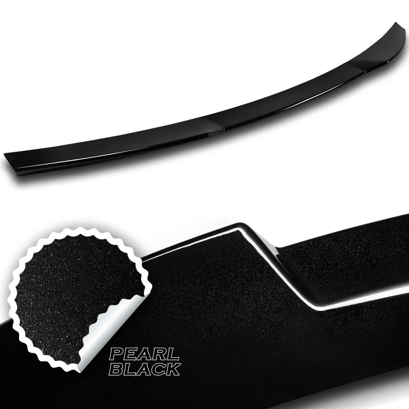 W-Power ABS V-Style Rear Trunk Lip Spoiler Wing For 2011-2023 Chrysler 300 / 300C / 300S -Pearl Black - Image 3