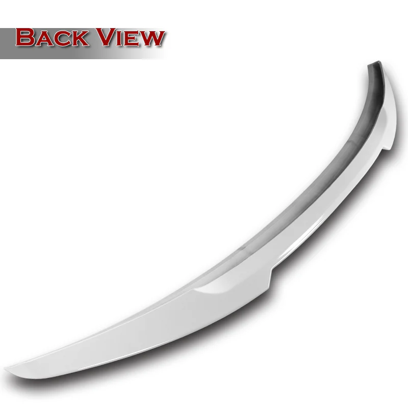 W-Power ABS V-Style Rear Trunk Lip Spoiler Wing For 2014-2017 Mazda 6 Mazda6 -Pearl White - Image 2