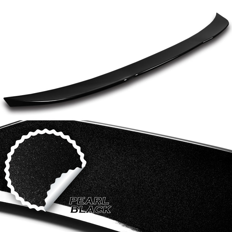 W-Power ABS V-Style Rear Trunk Lip Spoiler Wing For 2014-2020 BMW 4-Series F32 Coupe -Pearl Black - Image 3