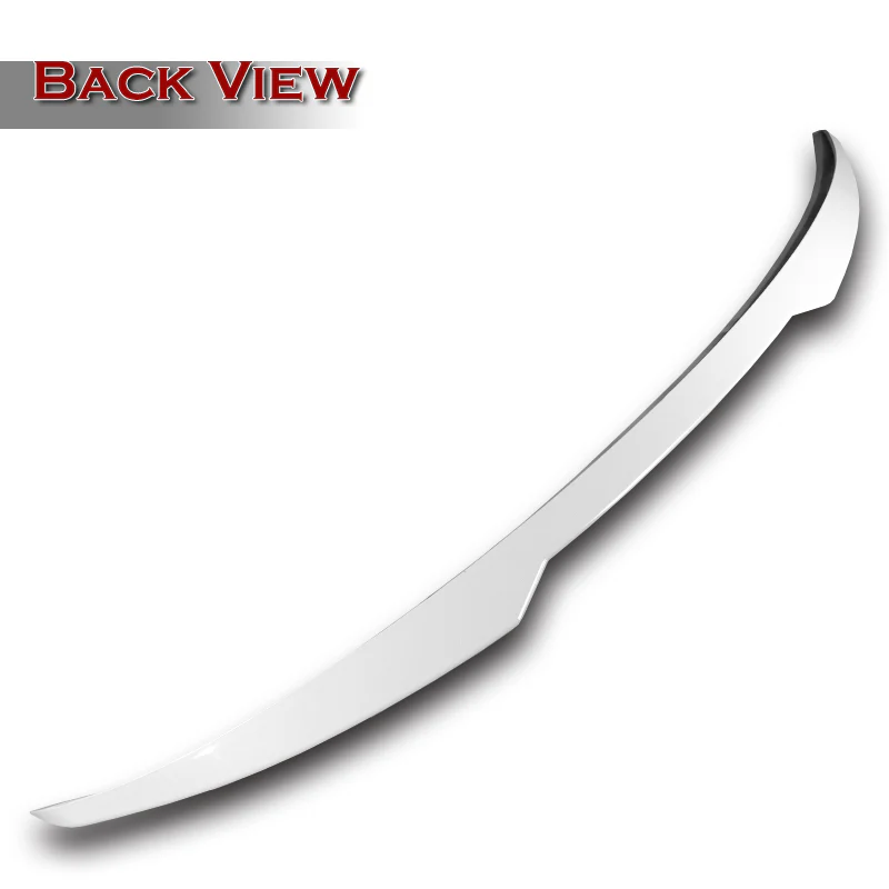 W-Power ABS V-Style Rear Trunk Lip Spoiler Wing For 2016-2018 Nissan Altima Sedan 4DR -Pearl White - Image 2