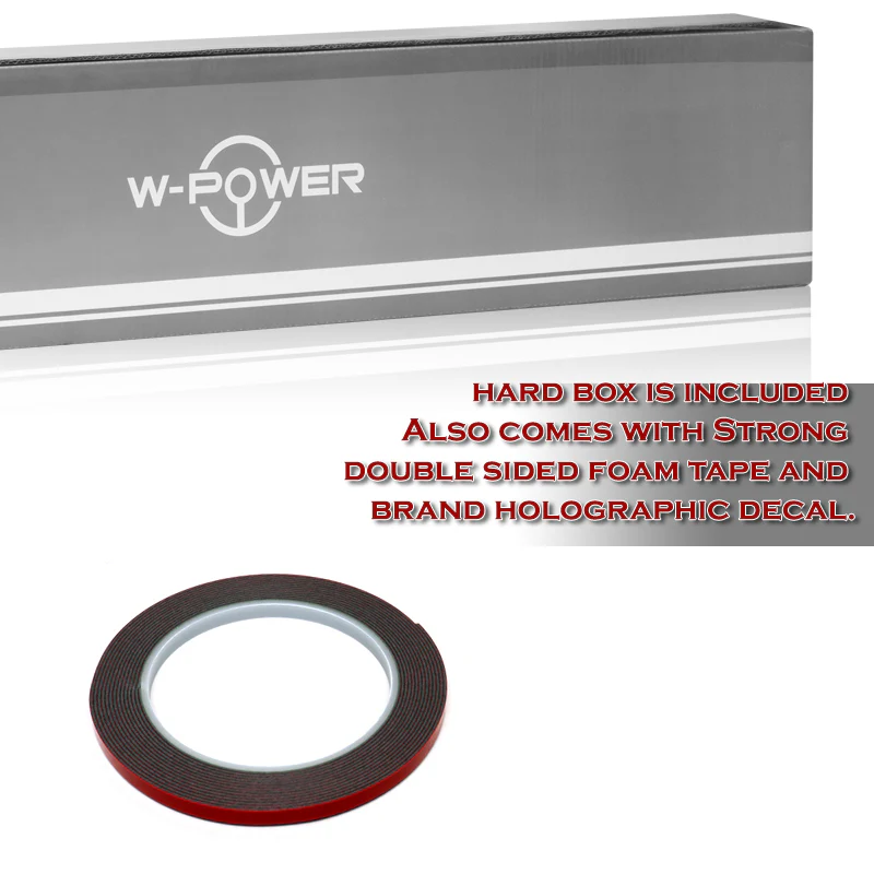 W-Power ABS V-Style Rear Trunk Lip Spoiler Wing For 2017-2018 Hyundai Elantra -Pearl White - Image 3