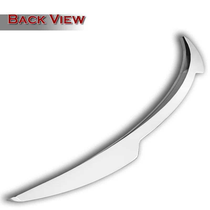 W-Power ABS V-Style Rear Trunk Lip Spoiler Wing For 2017-2022 Infiniti Q60 Coupe -Pearl White - Image 2