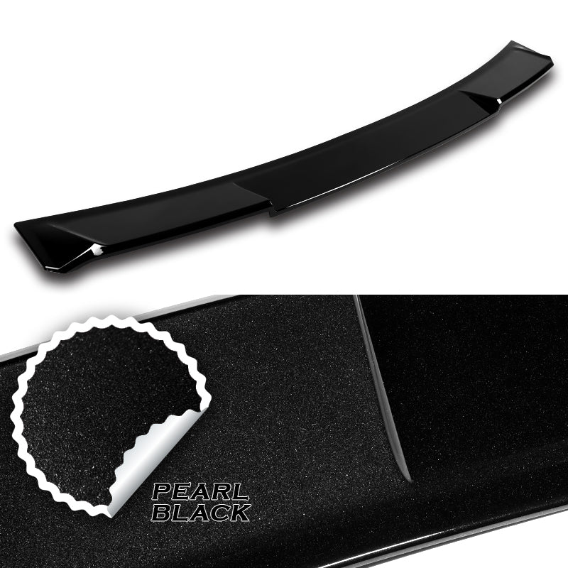 W-Power ABS VIP-Style Rear Widow Roof Visor Wing Spoiler For 2006-2013 Lexus IS250 IS350 IS-F Sedan -Pearl Black - Image 2