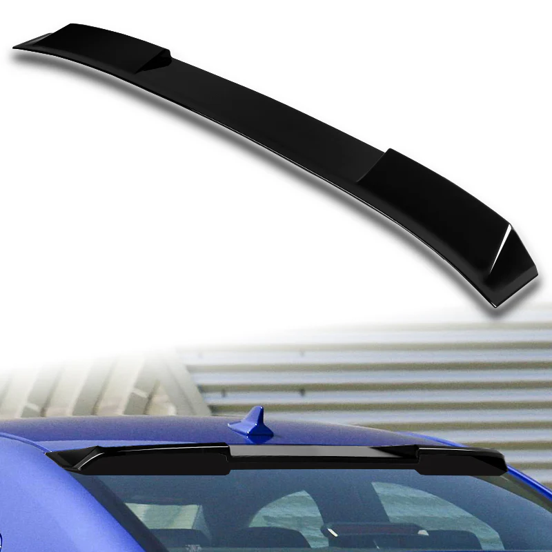 W-Power ABS VIP-Style Rear Widow Roof Visor Wing Spoiler For 2006-2013 Lexus IS250 IS350 IS-F Sedan -Pearl Black - Image 5