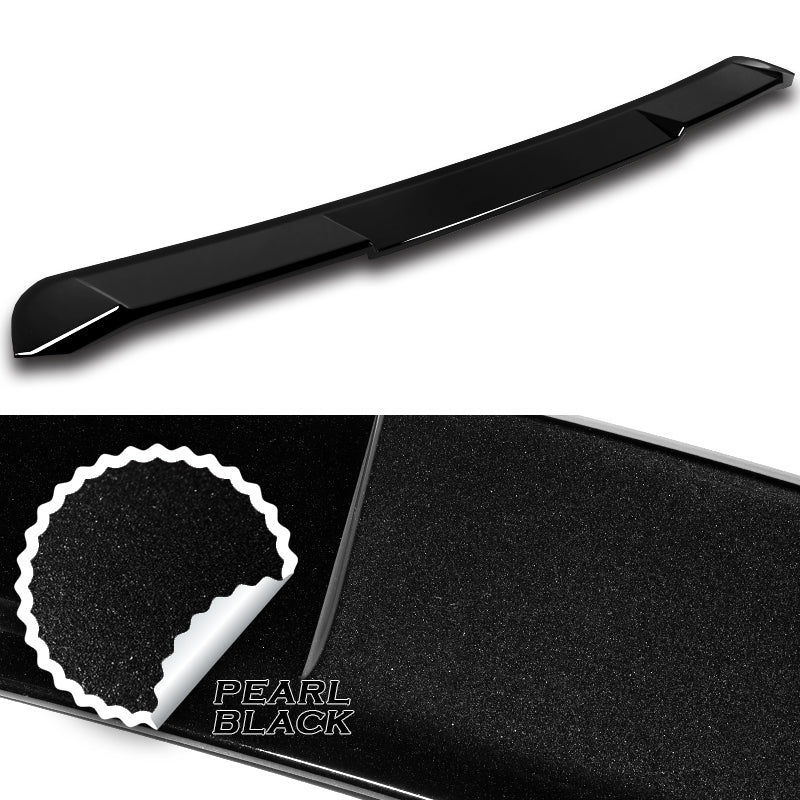 W-Power ABS VIP-Style Rear Widow Roof Visor Wing Spoiler For 2013 - 2020 Lexus GS350 GS450 GS-F Sedan -Pearl Black - Image 2