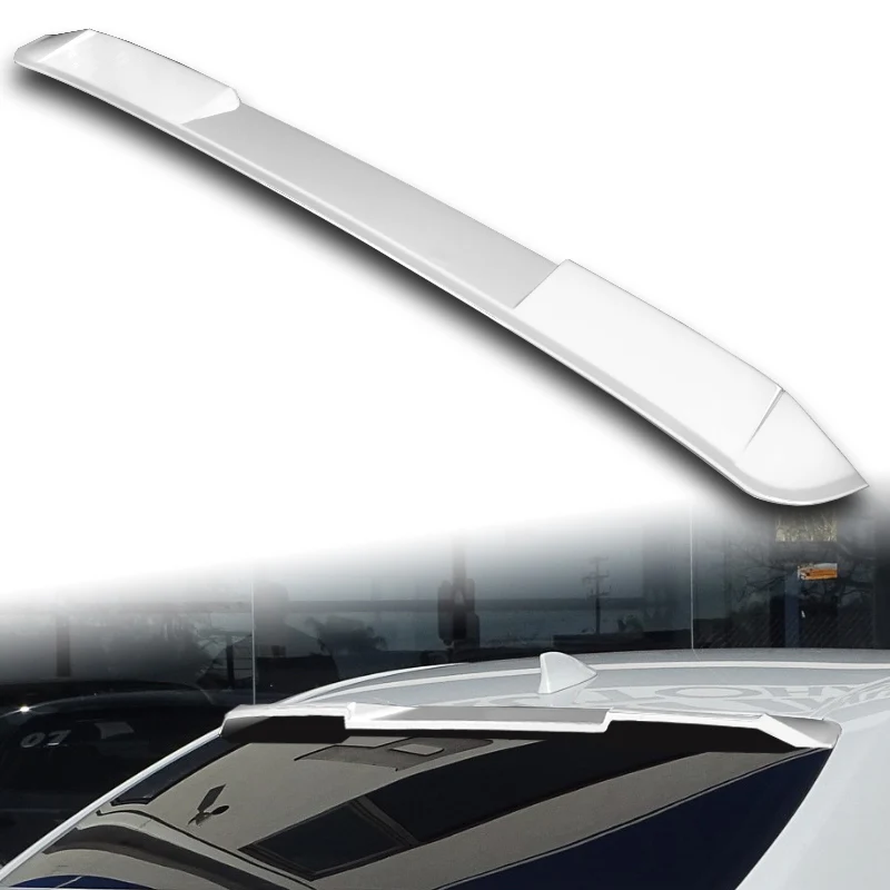 W-Power ABS VIP-Style Rear Widow Roof Visor Wing Spoiler For 2013 - 2020 Lexus GS350 GS450 GS-F Sedan -Pearl White - Image 5