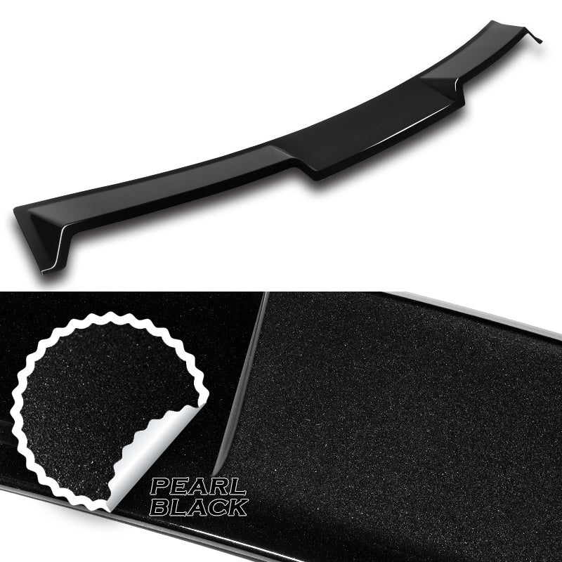 W-Power ABS VIP-Style Rear Widow Roof Visor Wing Spoiler For 2014- 2021 BMW 2-Series F22 F87 M2 Coupe -Pearl Black - Image 2